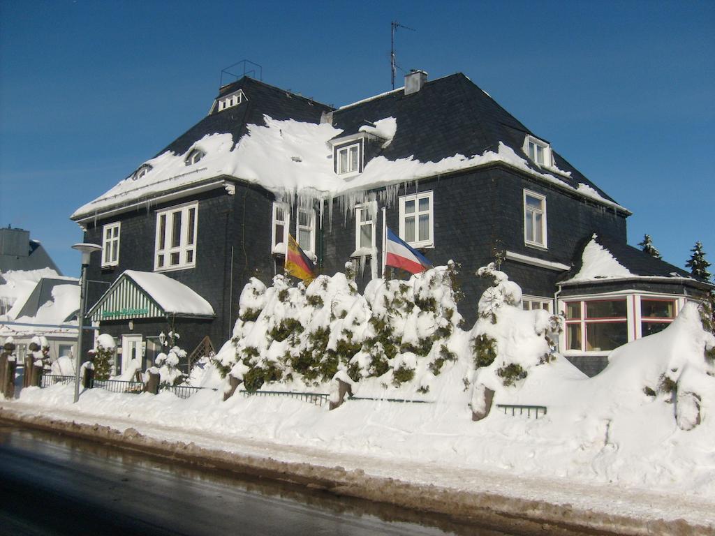 Pension Haus Am Waldesrand Oberhof  Dış mekan fotoğraf